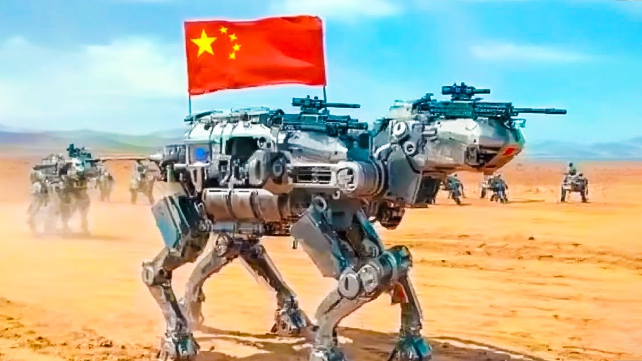 Des robots de combat armés font leur apparition