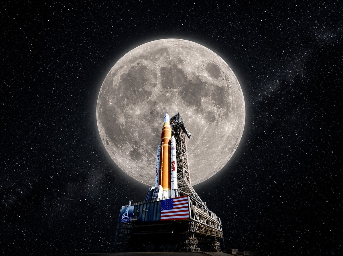 Débris orbitaux : une fusée incontrôlée s'apprête à percuter la Lune