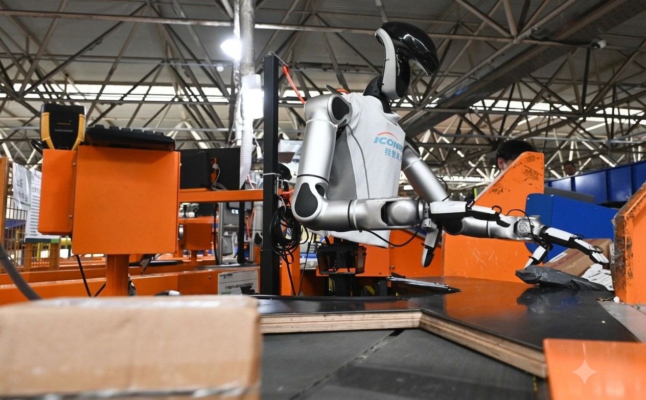 Le service postal chinois déploie des robots humanoïdes pour trier le courrier